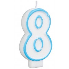 BOUGIE ANNIVERSAIRE CHIFFRE NUMERO 8