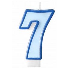 BOUGIE ANNIVERSAIRE CHIFFRE NUMERO 7