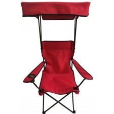 FAUTEUIL DE CAMPING TERRE JARDIN PARE SOLEIL ROUGE