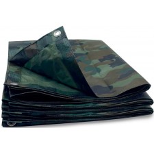 BACHE DE CAMOUFLAGE TERRE JARDIN 1-80 X 3M