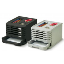 VASE DECORATIF 1584 TRICOLORE BLANC ARGENT ET ROUGE VERNIS