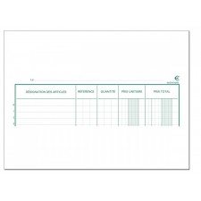 PIQURE LIVRE D'INVENTAIRE - 32X19.5 80 PAGES