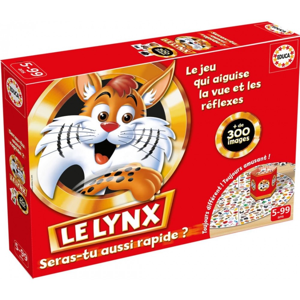Le lynx 500 images, jeux de societe