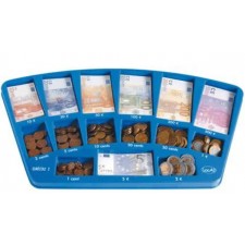 COFFRET JEU DE LA MONNAIE EURECOLE 2 140 BILLETS + 160 PIECES