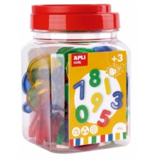 CHIFFRES TRANSPARENTS POUR ENFANT