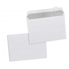 BOITE DE 500 ENVELOPPES C5 162X229 MM BLANC 80G