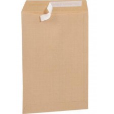 PAQUETS DE 50 POCHETTES FORMAT 229X324 KRAFT ARME 130 GRS SANS SOUFFET