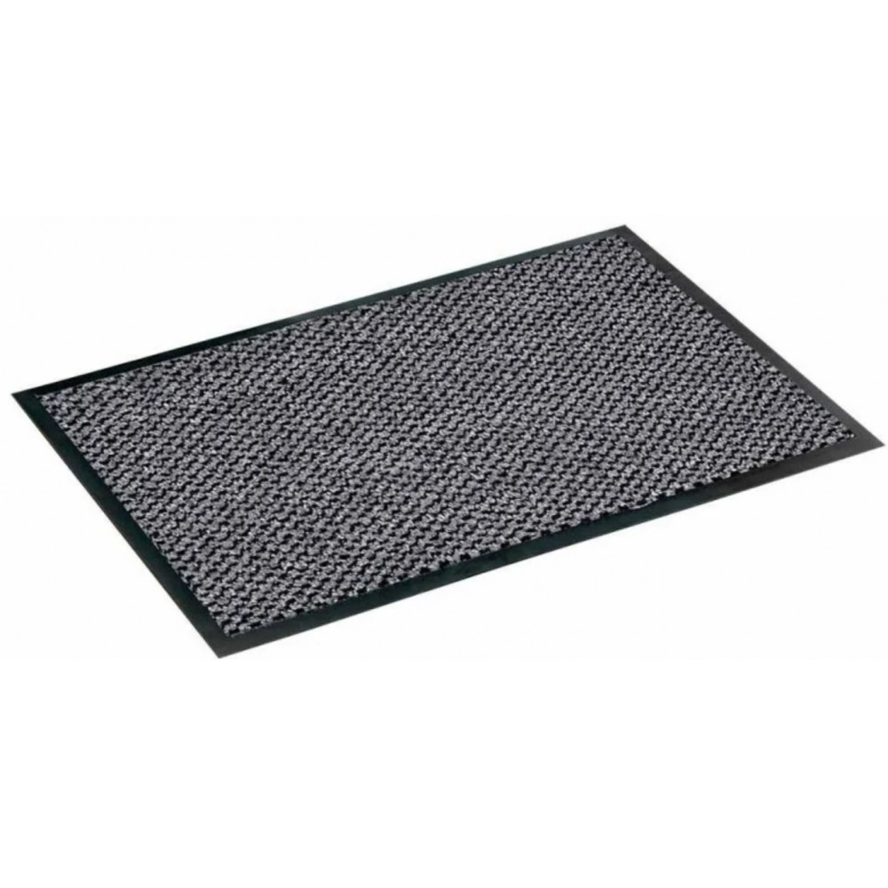 tapis antipoussière gris 90 x 150 cm