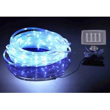 CORDON LUMINEUX SOLAIRE 18M BLANC