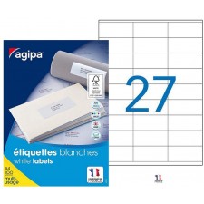 BOITE DE 2700 ETIQUETTES MULTIUSAGE 70X31