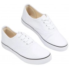 CHAUSSURES SPORT TOILE T41 BLANC