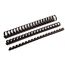 ANNEAUX PLASTIQUES 6 MM NOIR X 100