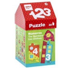 BOITE PUZZLE MAISONNETTE 123 30 PIECES