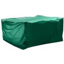 HOUSSE DE PROTECTION TERRE JARDIN POUR TABLE RECTANGULAIRE 200X250X90CM VERTE