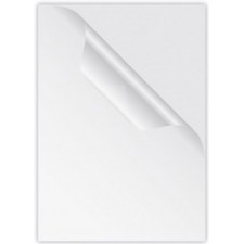 POCHETTE A PLASTIFIER A4 FINE - BRILLANT - 2 X 75 MIC - 100 POCHETTES