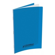 CAHIER AGRAFE A4 POLYPRO BLEU 90G 48 PAGES SEYES CLASSIQUE