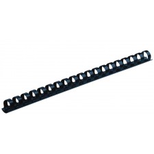 25 ANNEAUX PLASTIQUES 10 MM NOIR