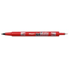 TWIN MARKER - MARQUEUR - ROUGE - BEGREEN - POINTE EXTRA FINE