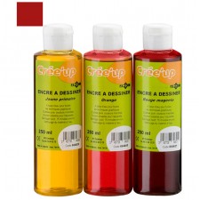 ENCRE A DESSINER 250 ML - ROUGE MAGENTA