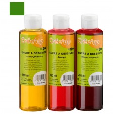 ENCRE A DESSINER 250 ML - VERT PRINTEMPS