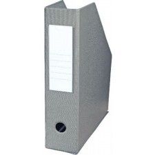 PORTE REVUES FAST A PAN COUPE EN PVC 32X24 DOS 7CM GRIS