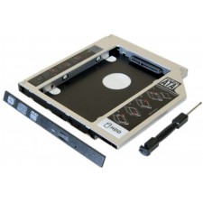 TIROIR LECTEUR CD DVD POUR ORDINATEUR PORTABLE DISQUE HDD/SSD 2.5'' 9.5 MM