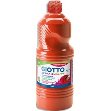 GOUACHE GIOTTO EXTRA QUALITY SUPER CONCENTREE- FLACON 1L - ROUGE ECARLATE