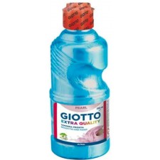GOUACHE GIOTTO- FLACON 250 ML - BLEUE NACREE