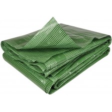 BACHE ARMEE TERRE JARDIN 4X10M VERTE
