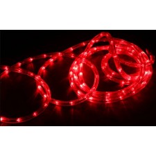 CORDON LUMINEUX A LED LA BOUTIQUE DE NOEL 10M ROUGE