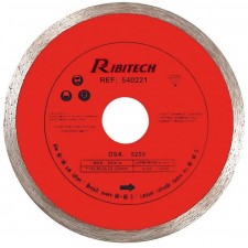 DISQUE DIAMANT LISSE RIBITECH 115MM 13300TRS/MINUTES