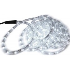 CORDON LUMINEUX A LED LA BOUTIQUE DE NOEL 24M BLANC