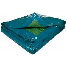 BACHE LEGERE MULTI USAGE TERRE JARDIN 4X6 BLEUE