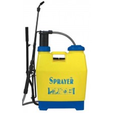 PULVERISATEUR  A DOS 16 LITRES JAUNE BLEU