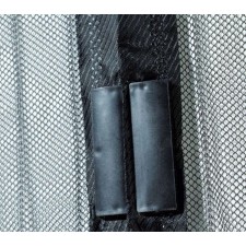 MOUSTIQUAIRE AIMANTEE FACILITYS 210 CM DE HAUTEUR NOIRE