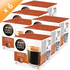 DOLCE GUSTO GRANDE INTENSO 16 CAPSULES 160G  X6
