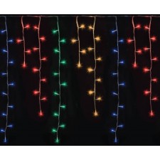 RIDEAU STALACTITE LA BOUTIQUE DE NOEL 2MX1-50M 300 LED MULTICOLORE