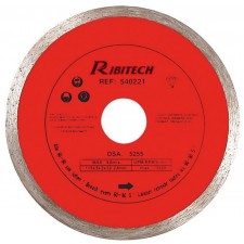 DISQUE DIAMANT LISSE RIBITECH 125MM - 13300TOURS/MINUTES