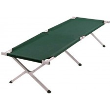 LIT D'APPOINT TERRE JARDIN POUR CAMPING 160X95 CM VERT