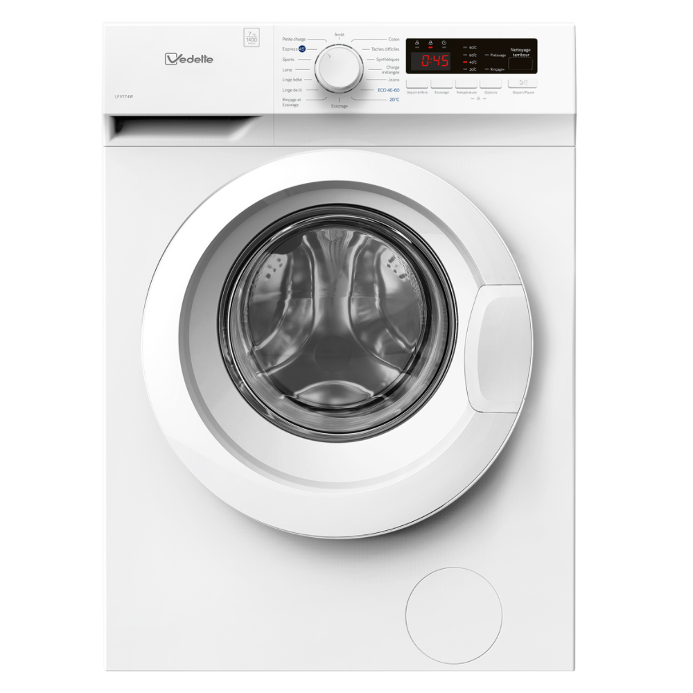 machine à laver 7,5 kg Full-automatique - Taurus Maroc | Électroménager