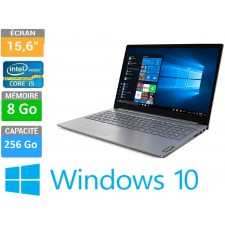 ORDINATEUR PORTABLE LENOVO THINKBOOK 15-IIL 15 6 FHD I5-1035G1 8GO-256GO W10 GRIS
