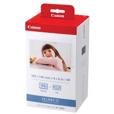 KIT D'IMPRESSION POUR CANON SELPHY KP-108IN  108 PHOTOS