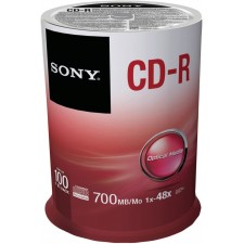 SONY 100CDQ80SP X CD-R SPINDLE 100X