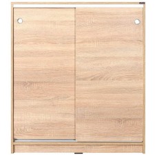 ARMOIRE CHAUSSURE KENT BASSE PORTES COULISSANTES SONOMA