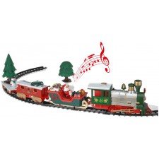 TRAIN ANIME DECORATIF POUR VILLAGE DE NOEL