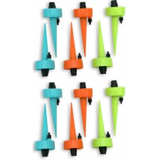 DISTRIBUTEUR D'EAU POUR PLANTES X12 MULTICOLORES