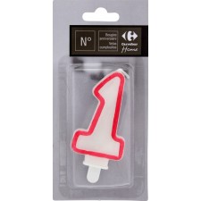 BOUGIE ANNIVERSAIRE CHIFFRE NUMERO 1