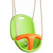 SIEGE BEBE TRIGANO POUR PORTIQUE VERT ORANGE