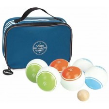 JEU DE PETANQUE VILAC VINTAGE EN BOIS DES 5ANS