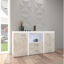BUFFET RUMBA BJ20 GRIS BETON BLANC